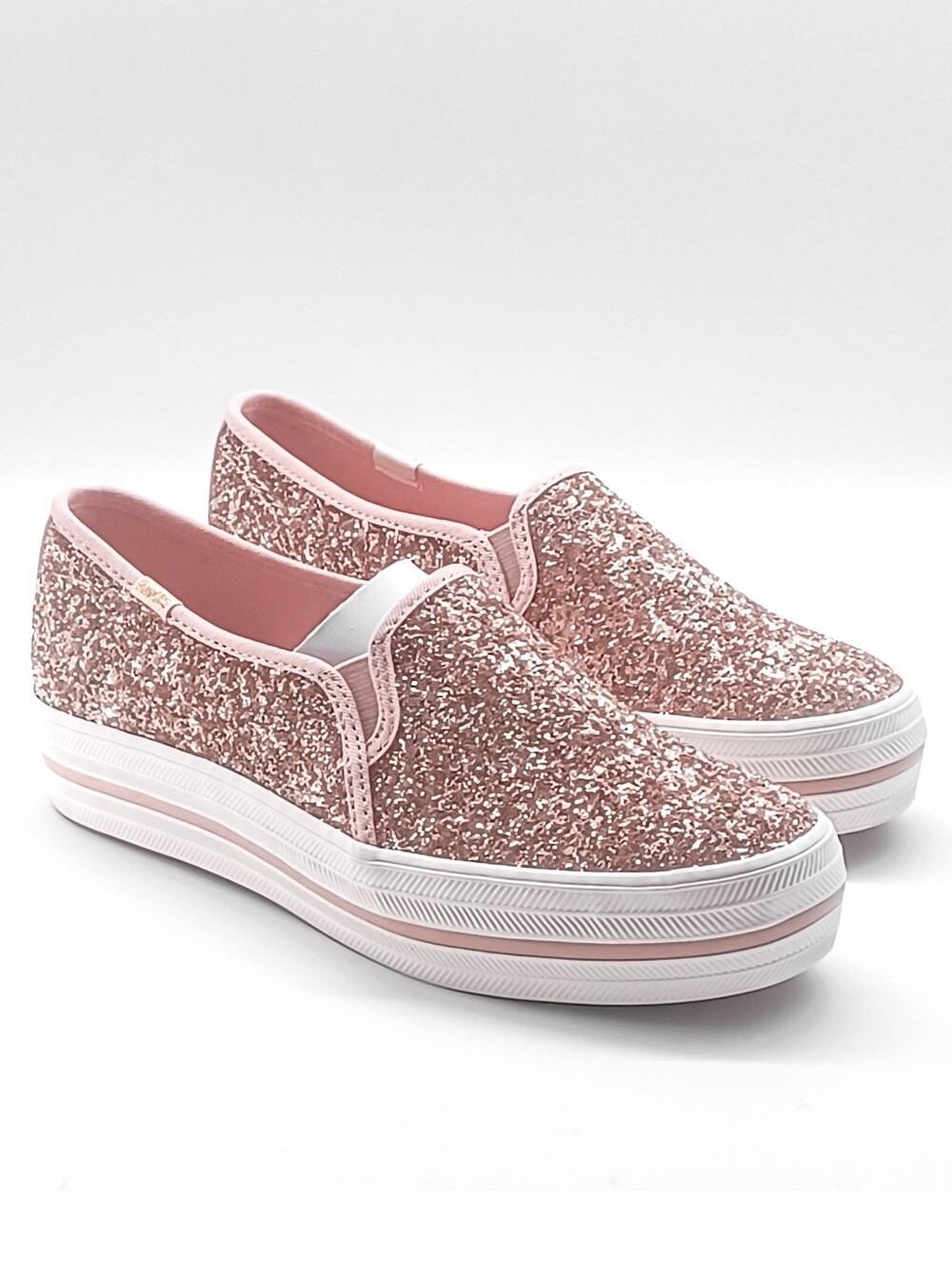 New Kate Spade New York × Keds Triple Decker Comfort Sneakers Women's Shoes 7.5